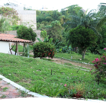jardines casa gente nube